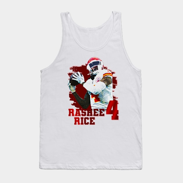 Rashee Rice || 4 Tank Top by Aloenalone